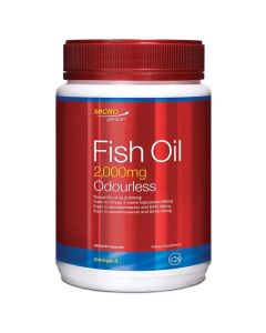 Microgenics Fish Oil 2000mg Odourless 340 Capsules
